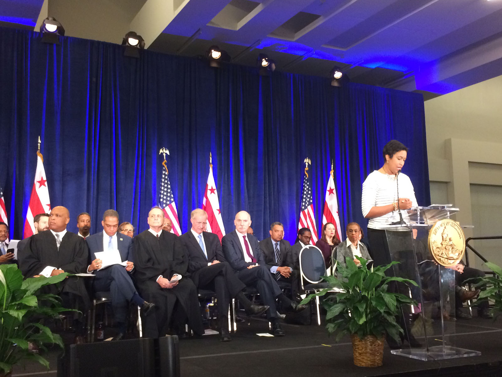 DC Council members sworn in as leaders vow to continue statehood push