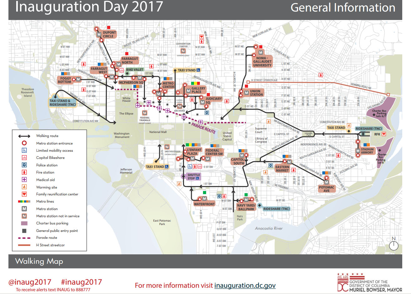 Interactive Map Washington D.C. Circulator