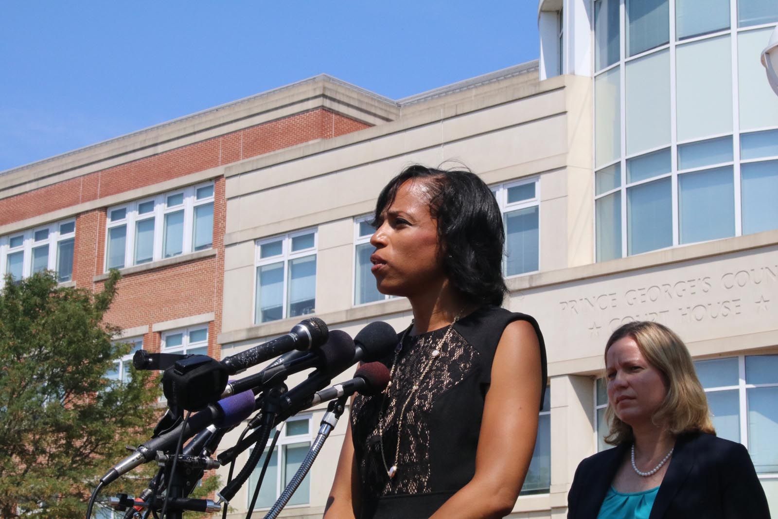 State's Attorney Angela Alsobrooks throws her hat into the ring for Pr