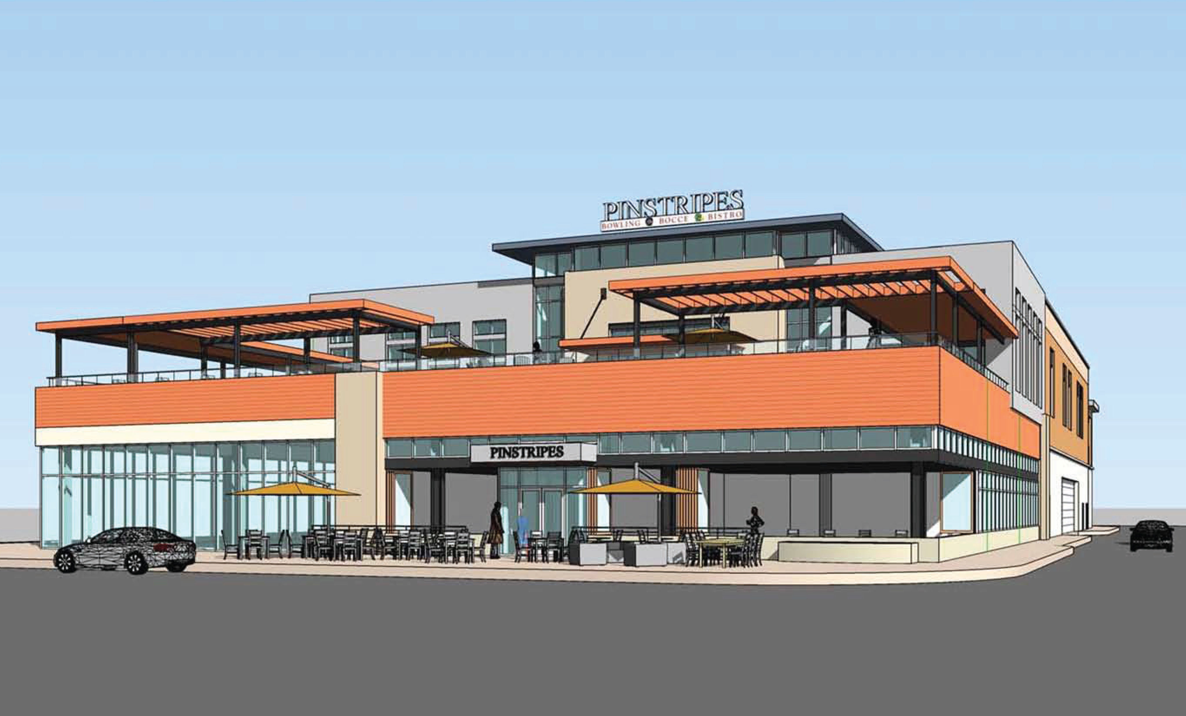 Pinstripes brings bowling, bocce and a bistro to Bethesda WTOP