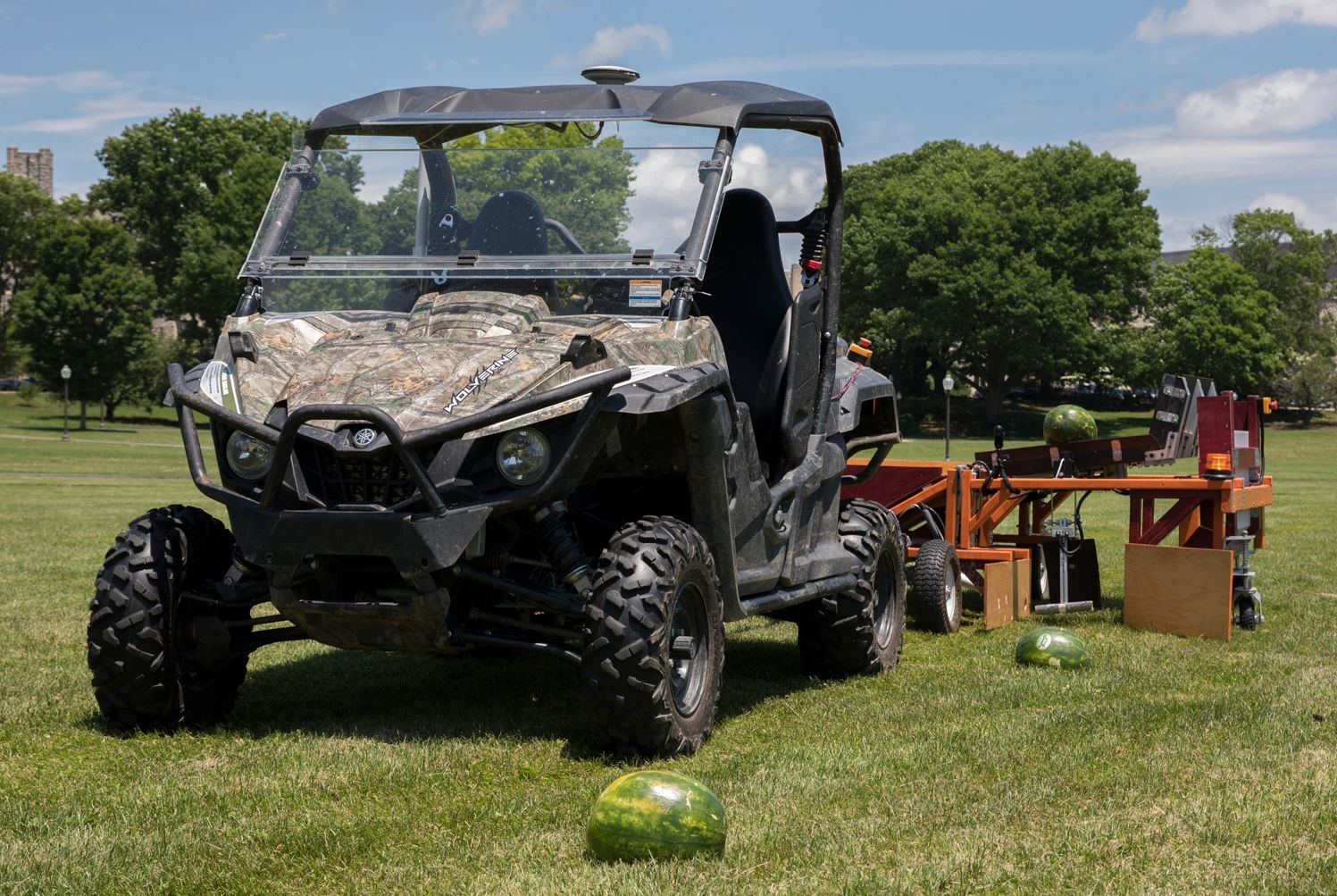 Virginia Tech autonomous watermelon harvester wins top prize WTOP News