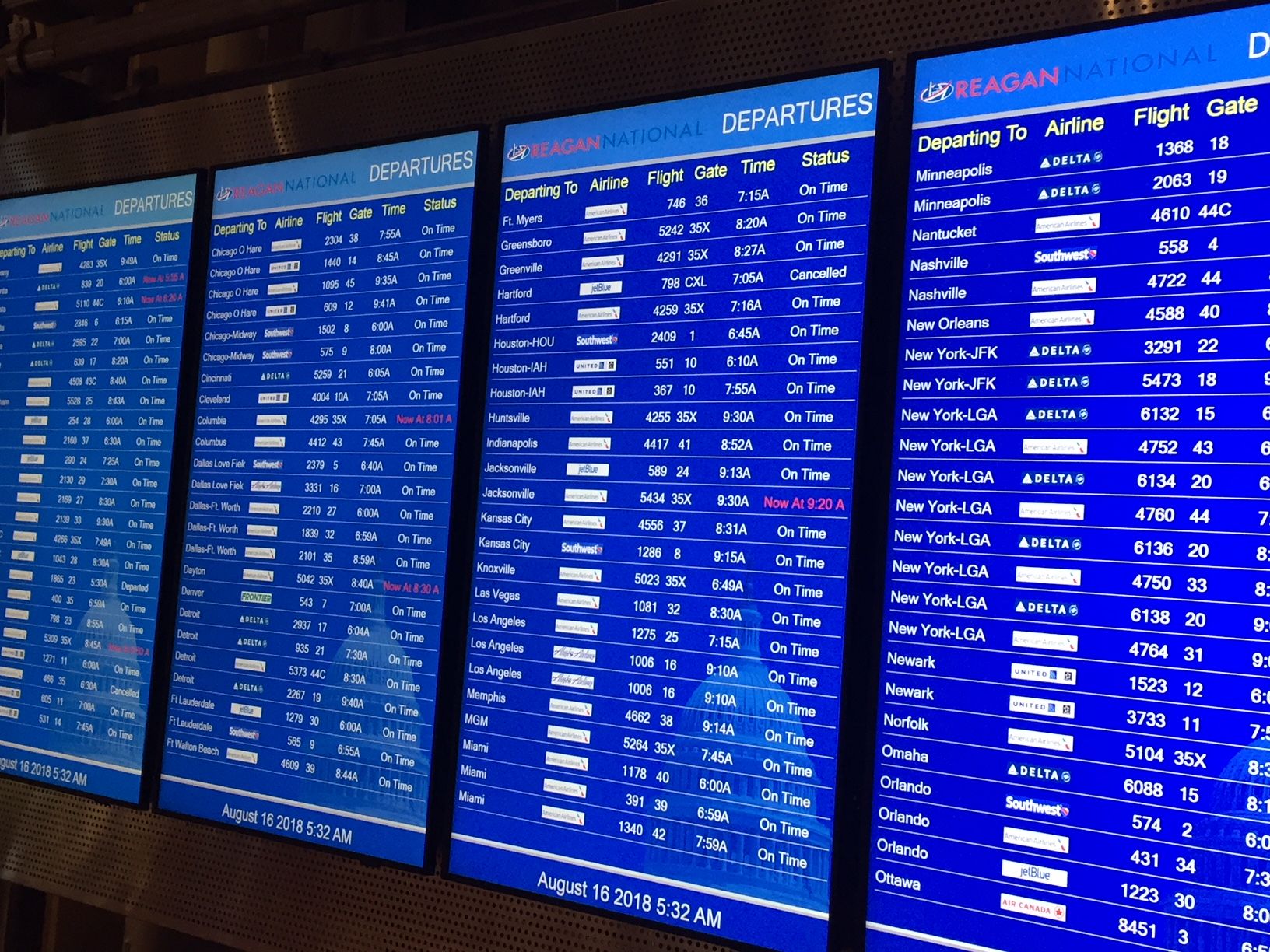 Power restored at Reagan National after ‘airport wide’ outage WTOP News