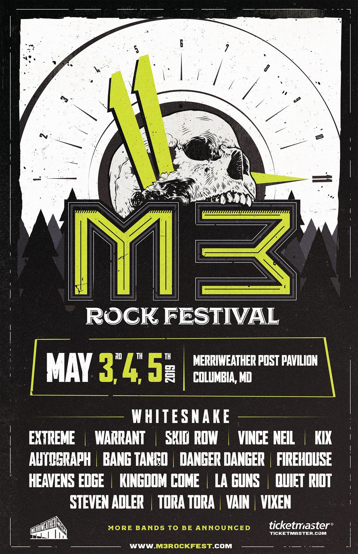 2023 m3 rock festival lineup Here They Go Again Whitesnake, Kix to headline M3 Rock Festival in