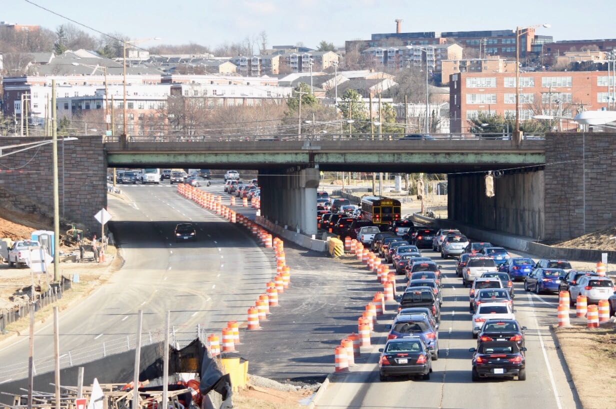 With new traffic pattern set, DC’s biggest road project revs up WTOP News