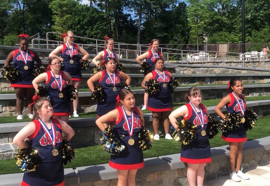 Montgomery County Special Olympics cheerleading team makes history