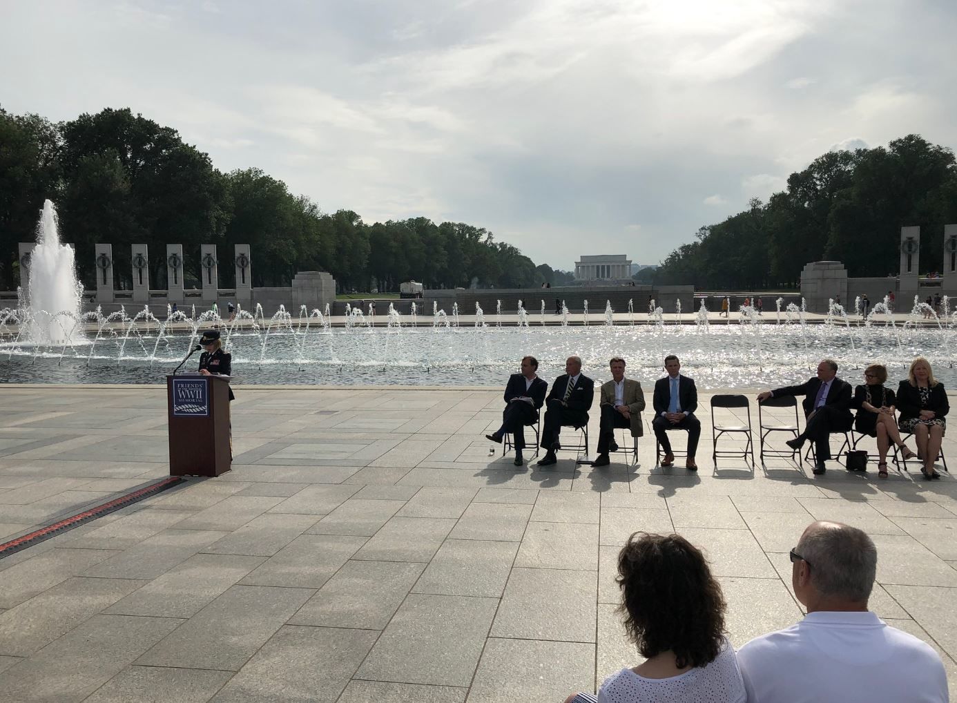9,000 names read at World War II Memorial for 75th anniversary of DDay