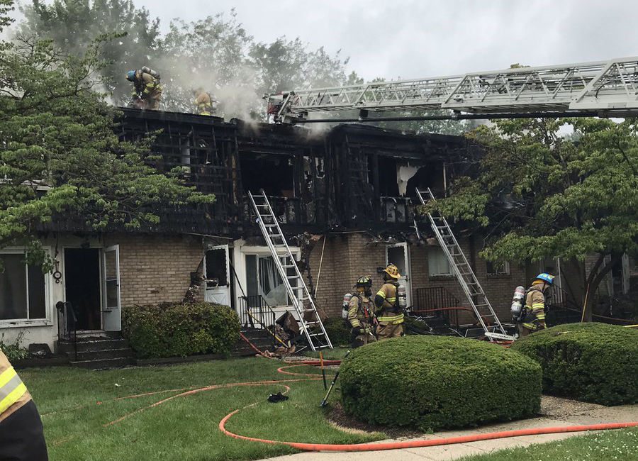 ‘Total loss’ Flames engulf 7unit townhome in Frederick, Maryland