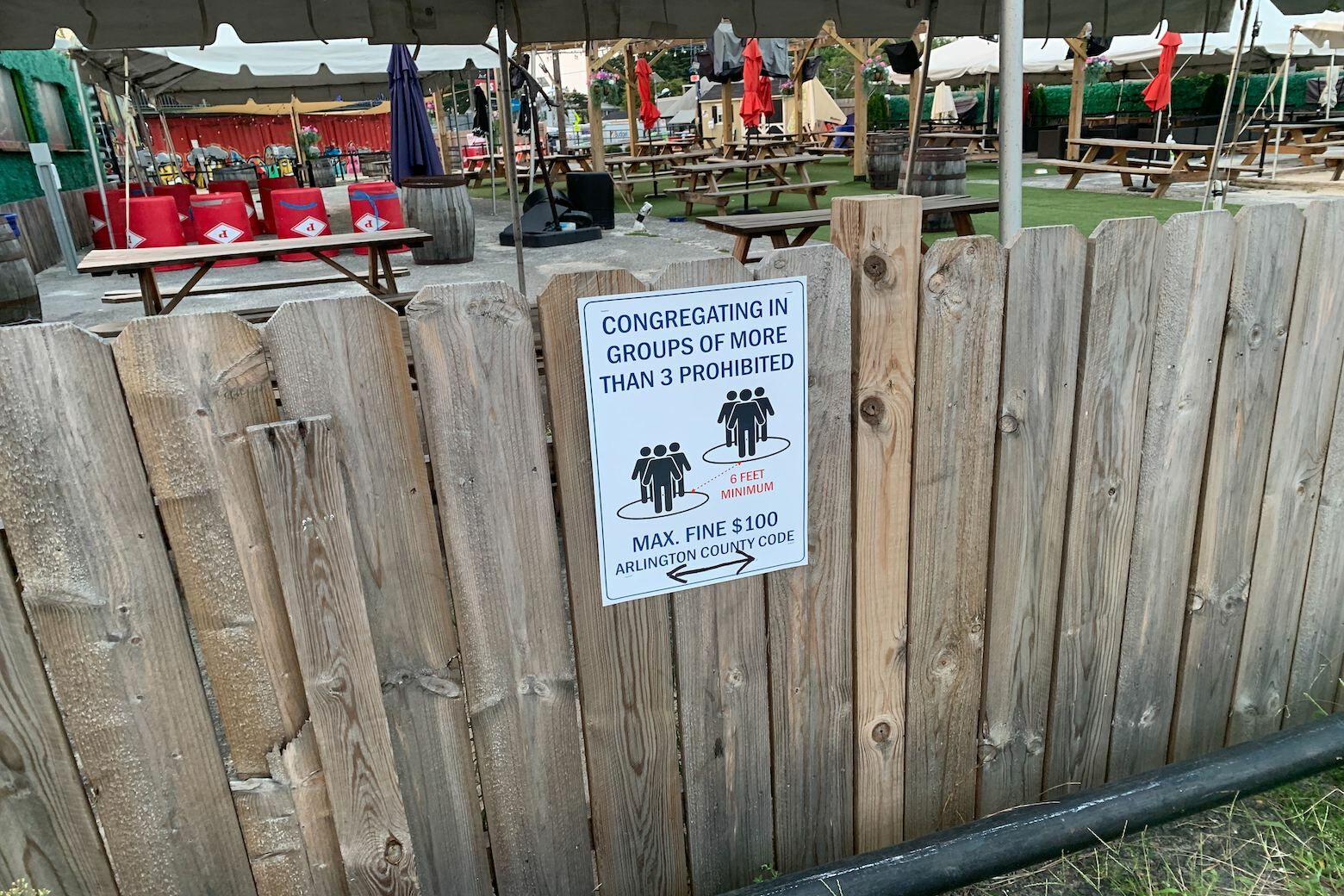 Arlington Co. adds 100 fine for failure to follow pandemic social