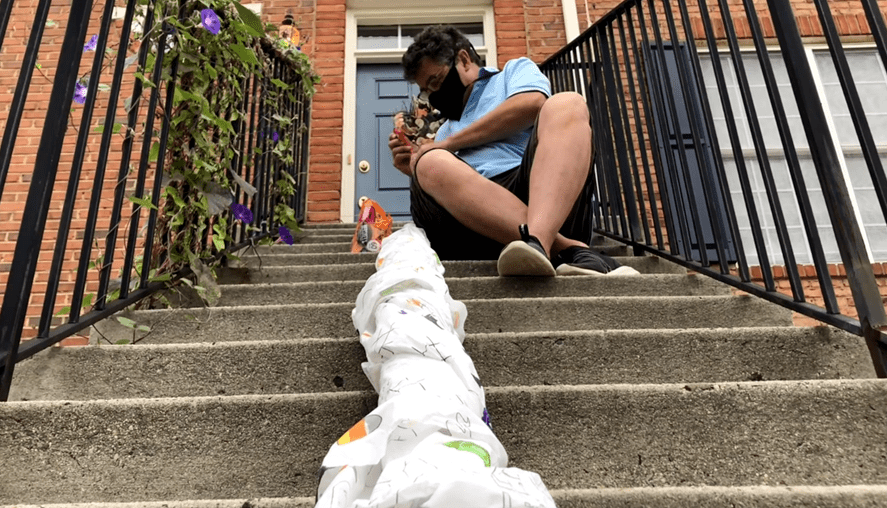 Sweet! Watch WTOP’s Neal Augenstein build, test candy chute for COVID