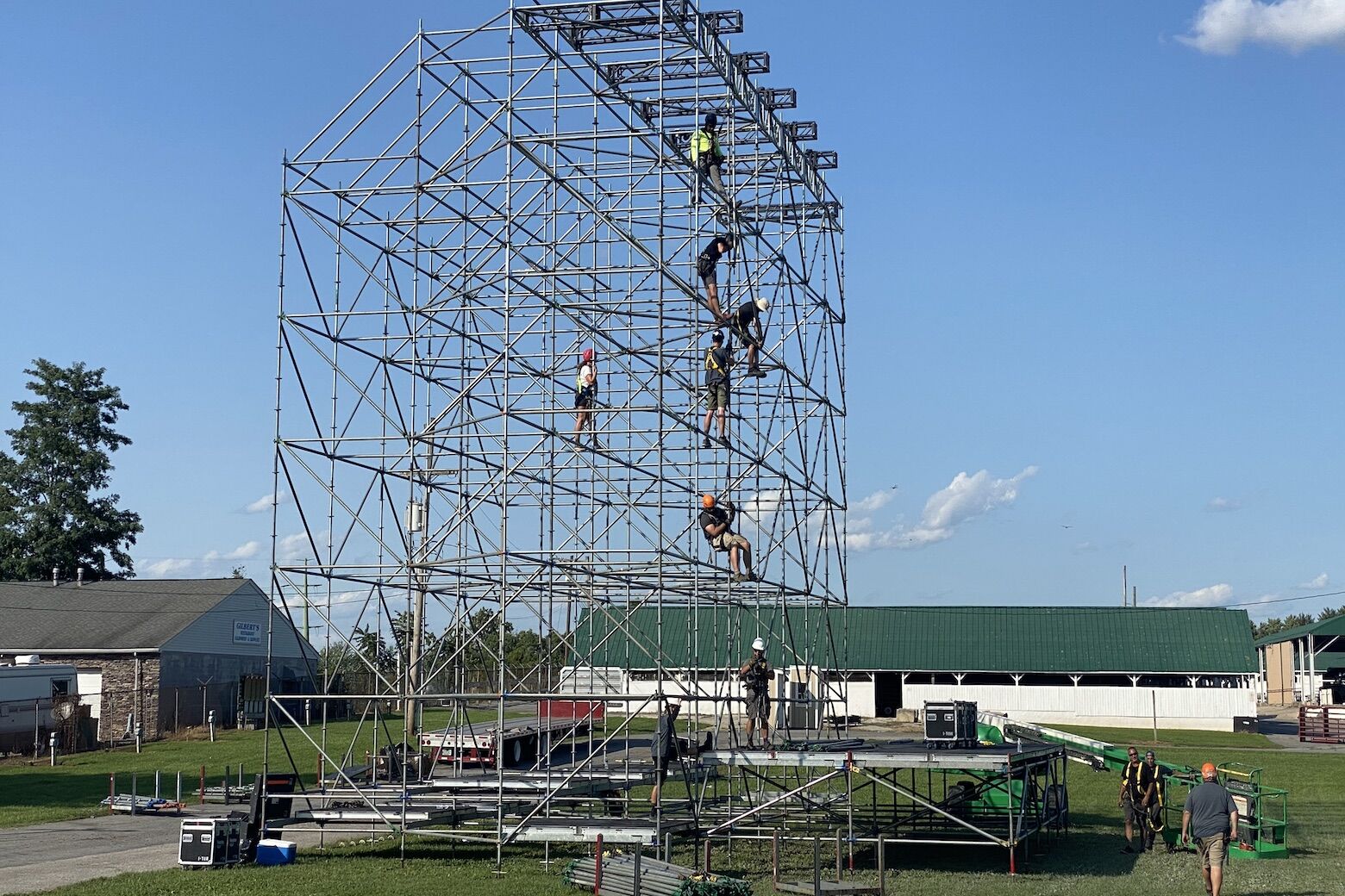 New drivein theater in Frederick brings movies to the fairgrounds