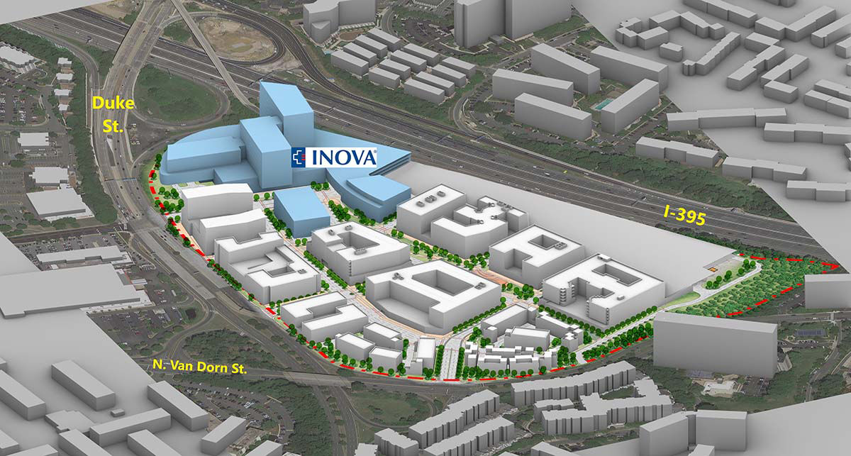 Landmark Mall to be redeveloped as huge Inova Alexandria Hospital