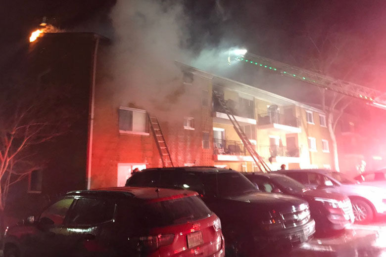 Fire in Prince Co. displaces residents from 3 apartment