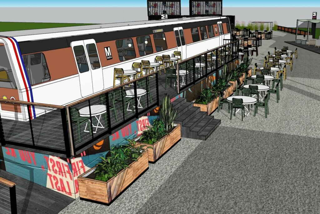 DC’s Metro Bar lets you drink inside old Metro train WTOP