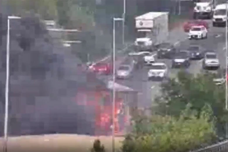 1 severely injured in high speed crash, fire on I95 near Dale City WTOP News