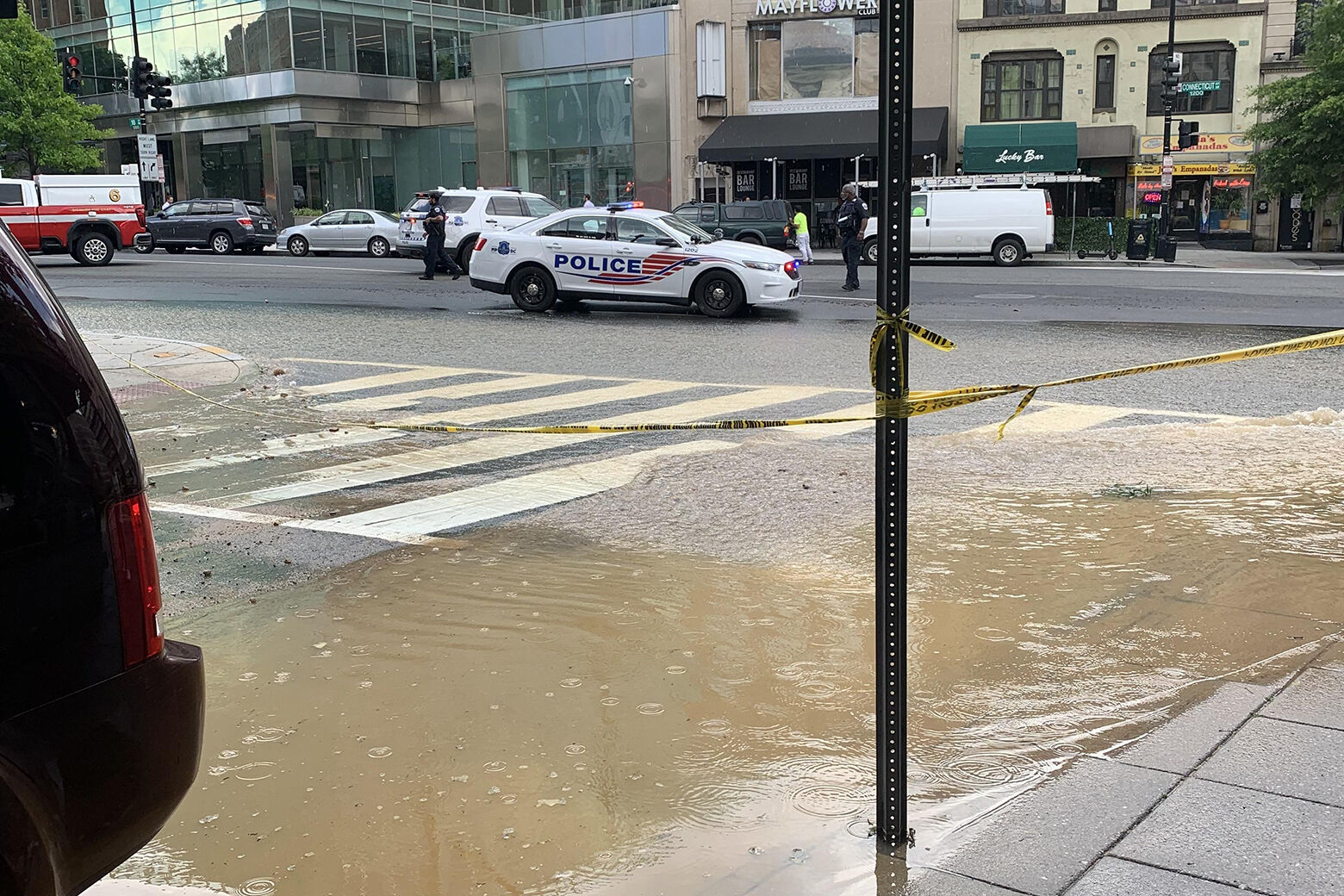 Water main breaks disrupt traffic in DC, Md. WTOP News