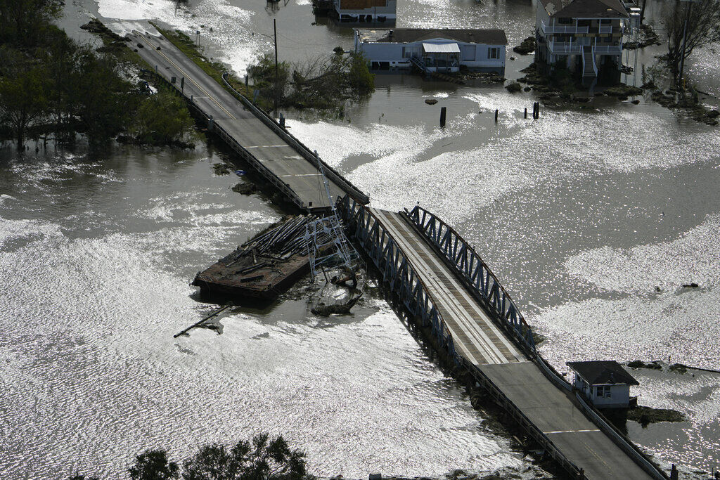 PHOTOS Hurricane Ida hits Louisiana as Category 4 WTOP News