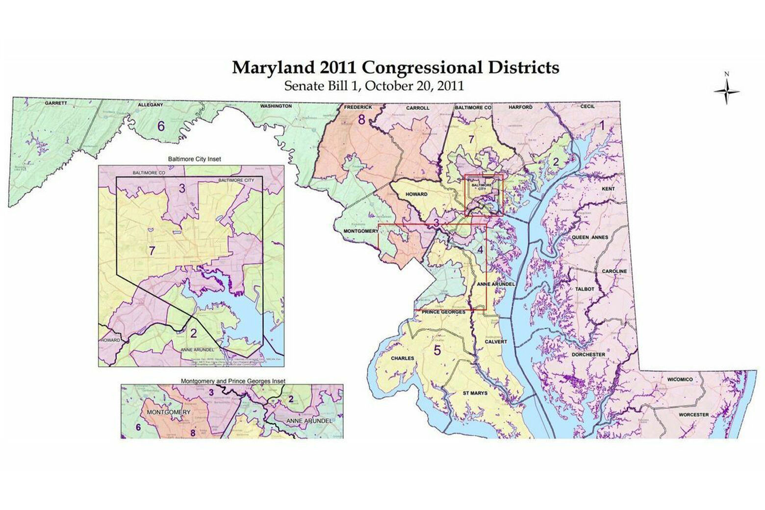 In Maryland, 2 separate redistricting commissions look to redraw the