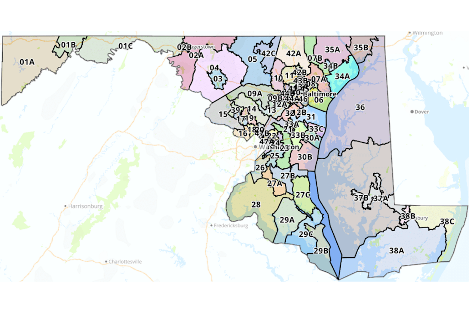 At public hearing, Marylanders request changes to redistricting map