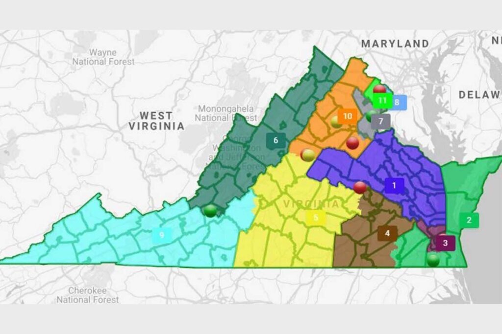 Congressional Districts Henrico County, Virginia
