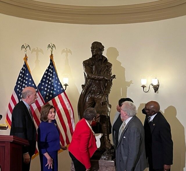 New statue unveiled at Capitol; called ‘milestone’ in DC statehood