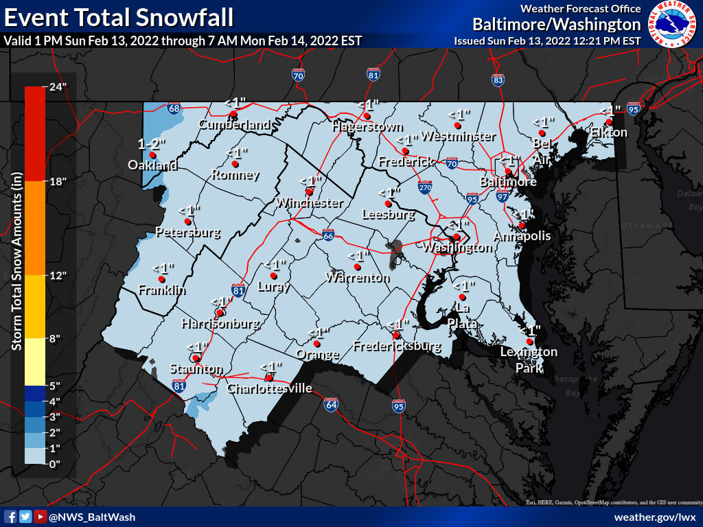 DC area’s Winter Weather Advisory cancelled after snowy morning WTOP News