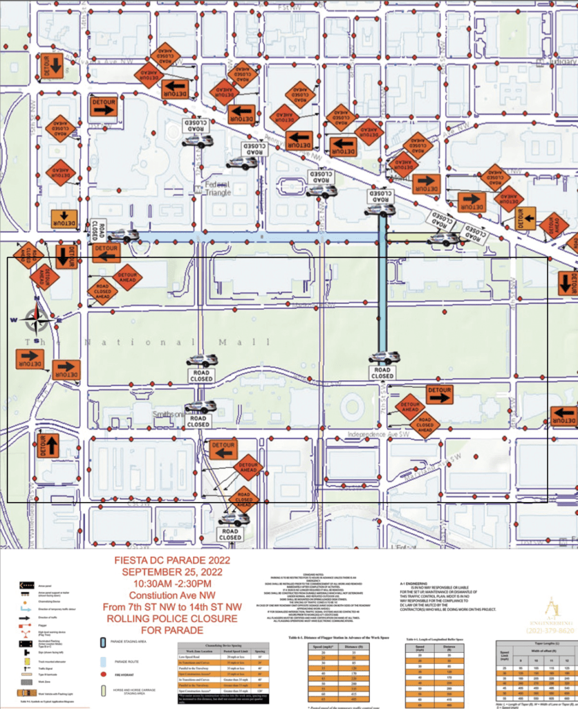 Road closures for Fiesta DC Festival WTOP News