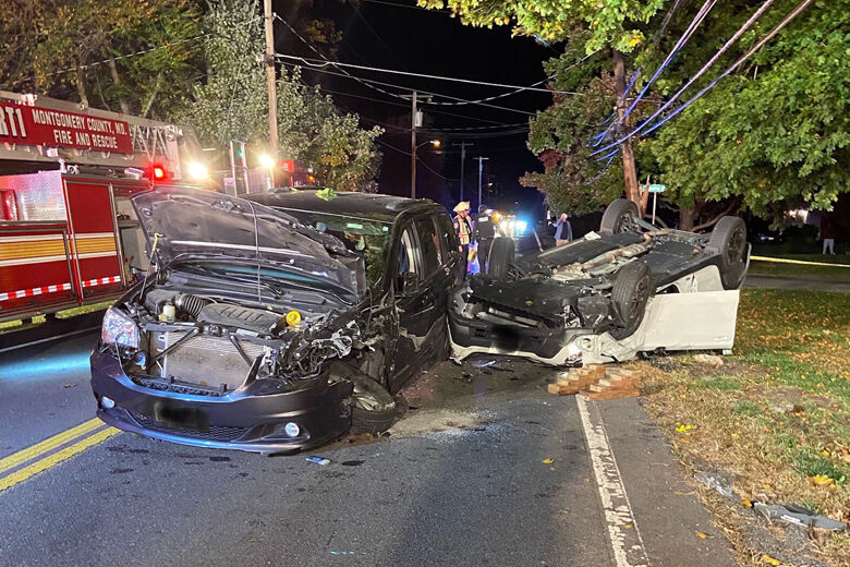 2vehicle collision leaves 8 injured in Montgomery Co. WTOP News