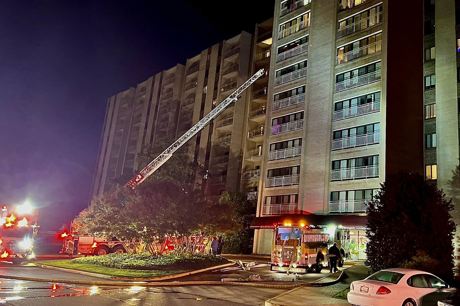 Fire in 11story apartment building in College Park WTOP News