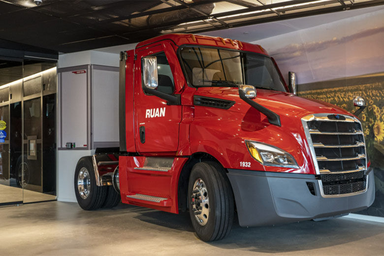 ATA has a big rig truck in its new DC headquarters lobby WTOP News