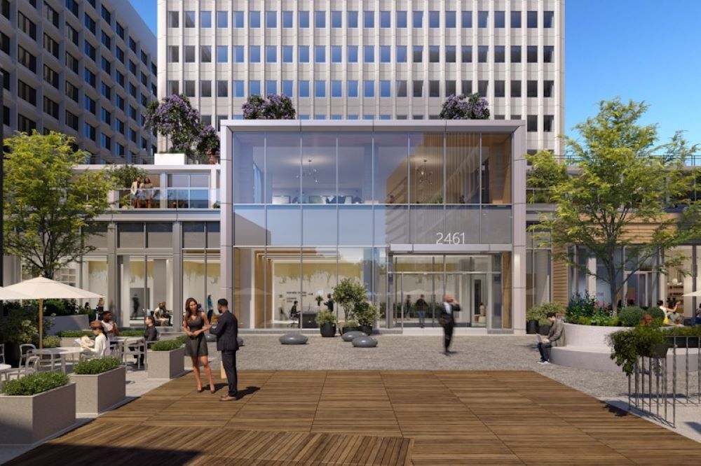 Two Crystal City buildings get a modern plaza makeover WTOP News