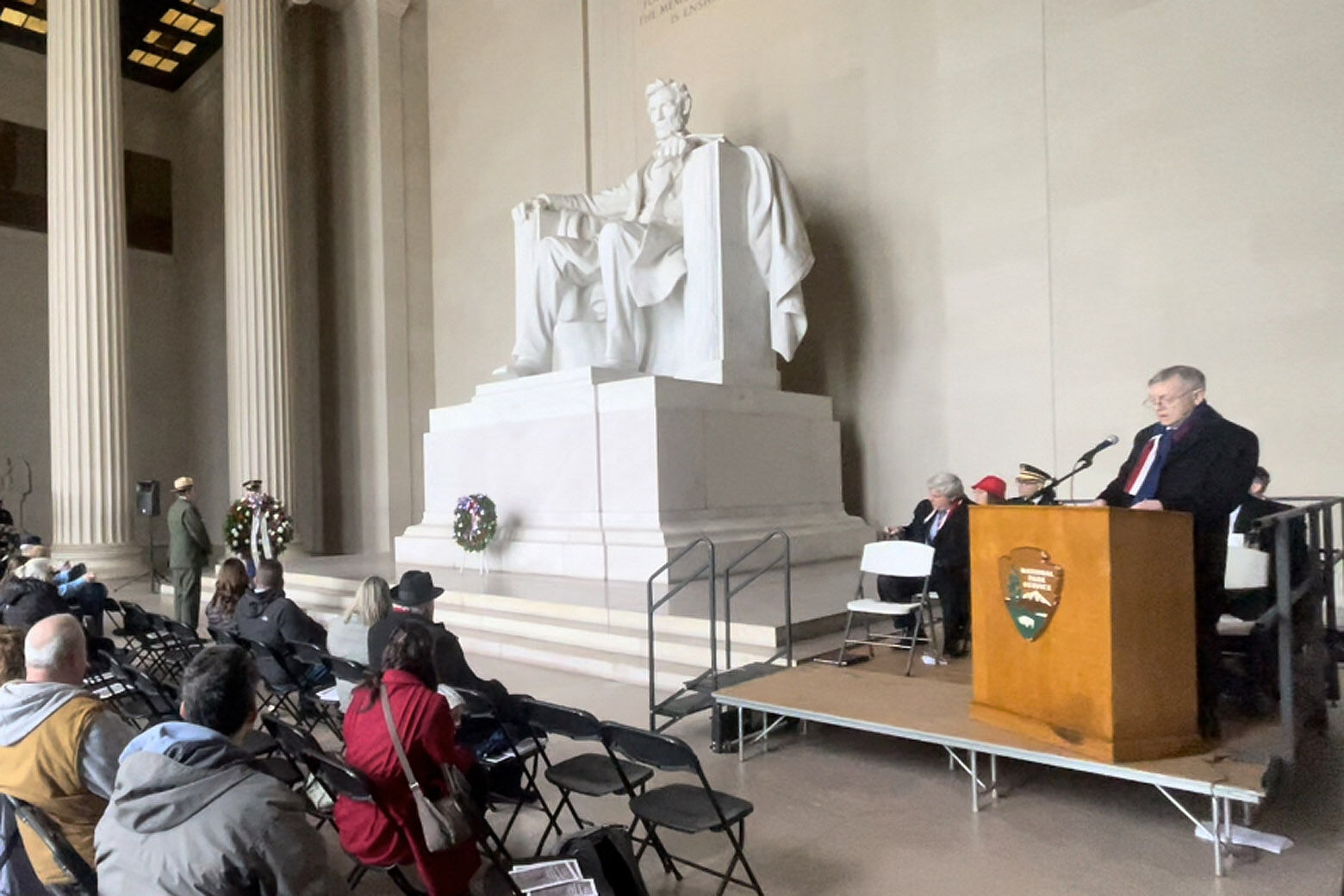 Ceremony for Abraham Lincoln’s Birthday held at Lincoln Memorial WTOP