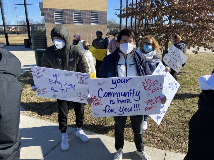 Dozens gather at Wakefield High School, call for increased security
