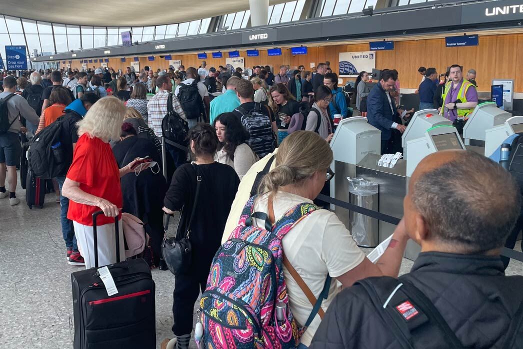 Millions of July 4th holiday travelers take to the road and skies