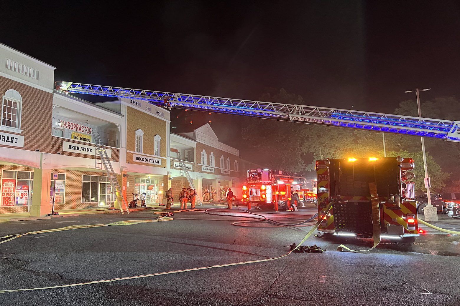 Arson person of interest in custody after multiple Gaithersburg fires