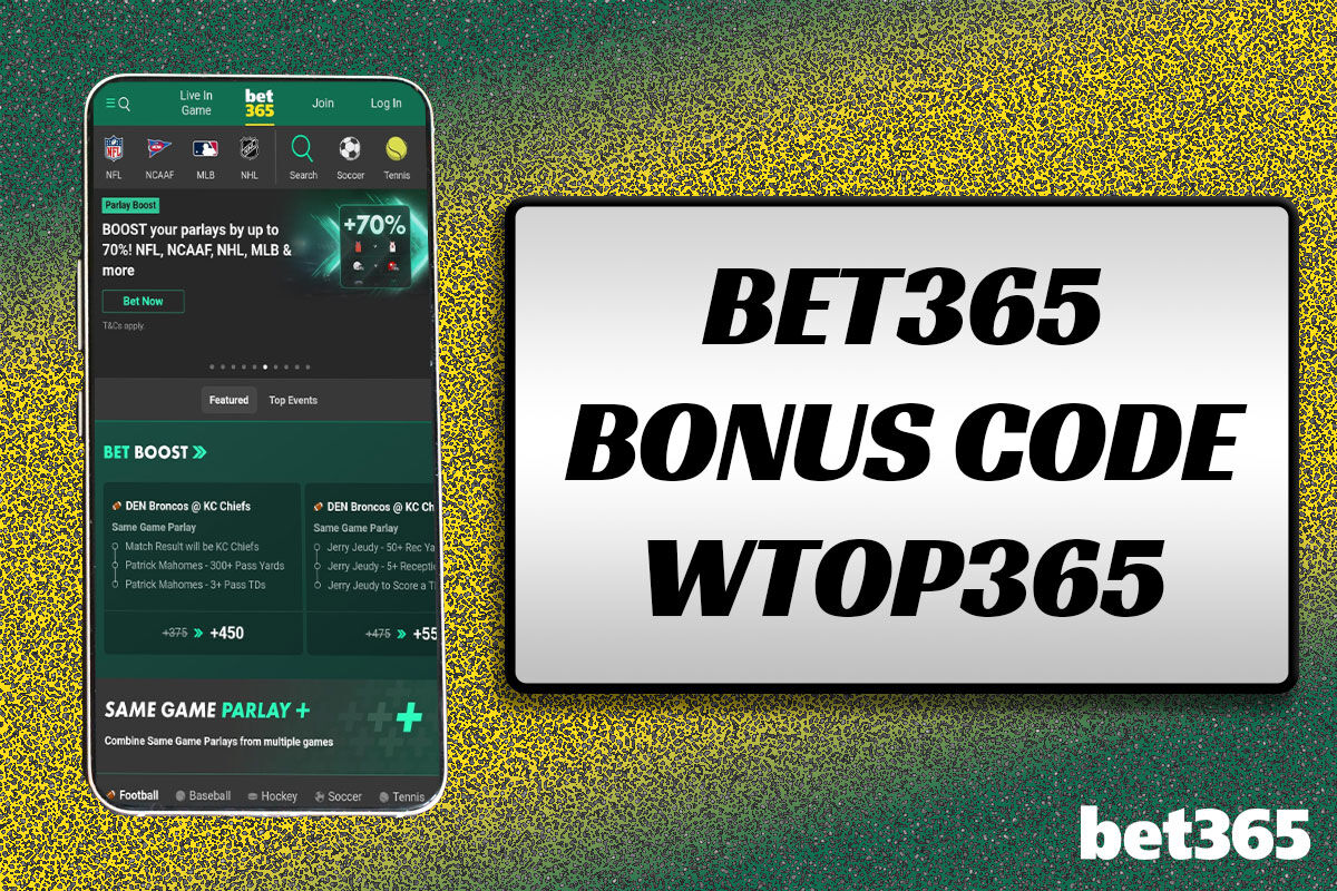 Bet365 Bonus Code WTOP365 Bet 5, Get 200 NBA, MLB Promo WTOP News