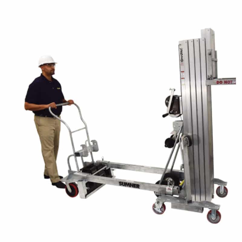 MATERIAL LIFT COUNTER BALANCED 15' LIFT 800LB CAP Westchester Tool