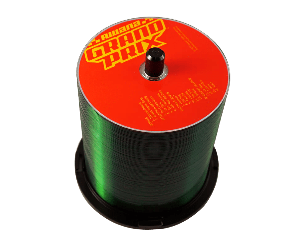 Blank CDRs with 2 Color Silkscreen