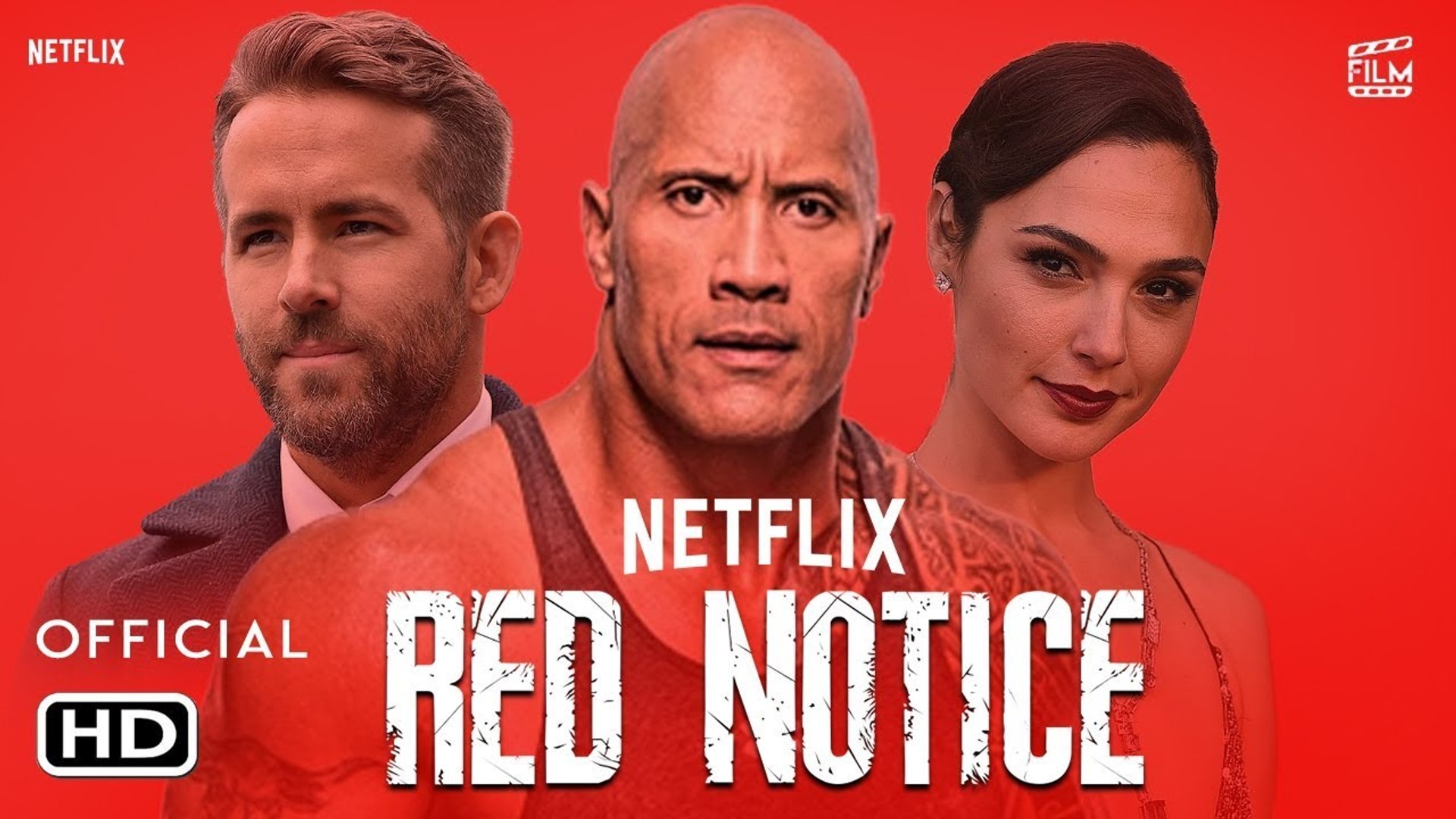 'Kırmızı Bülten' Dwayne Johnson ve Ryan Reynolds Yeni Klipte Gal Gadot