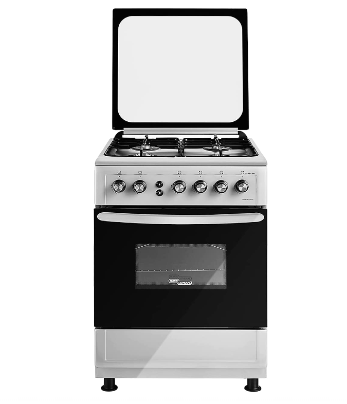 Super General Freestanding GasCooker 4Burner FullSafety, CnG.GCC