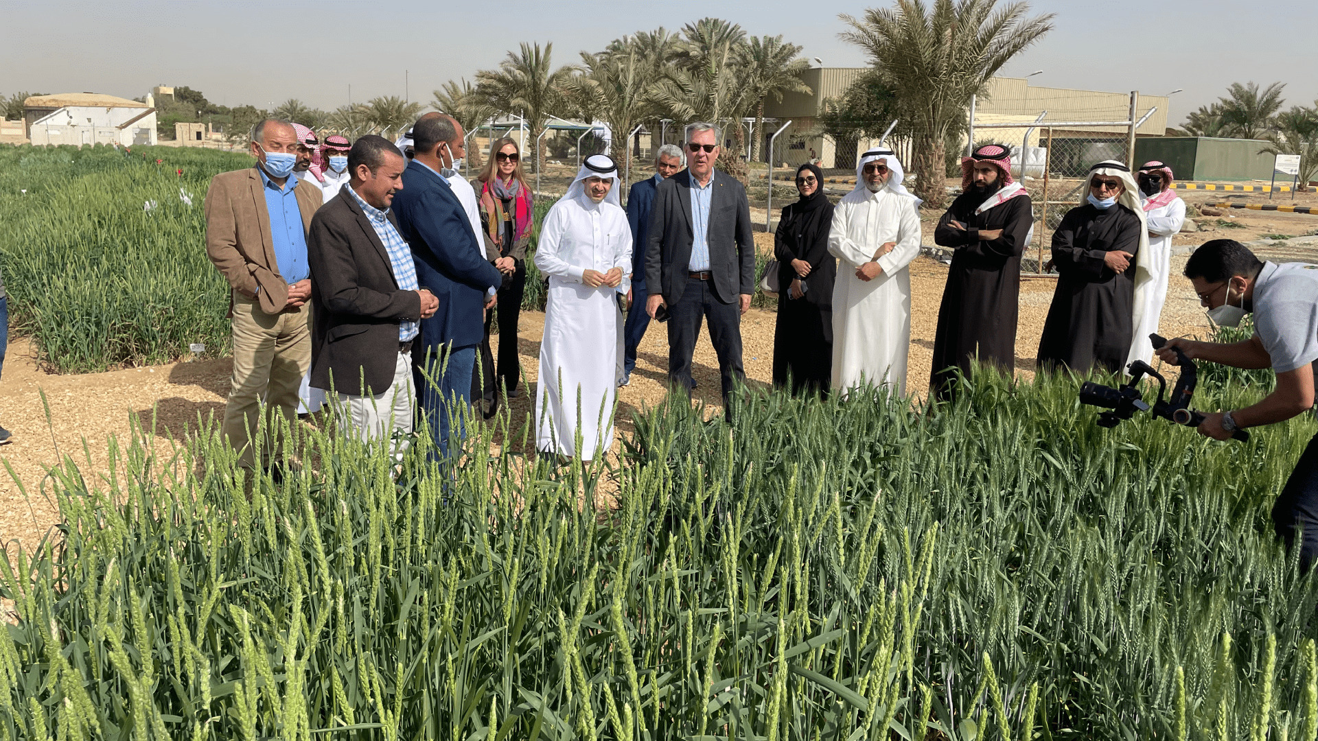 Center for Desert Agriculture visit to The Seed Center, MEWA, Riyadh