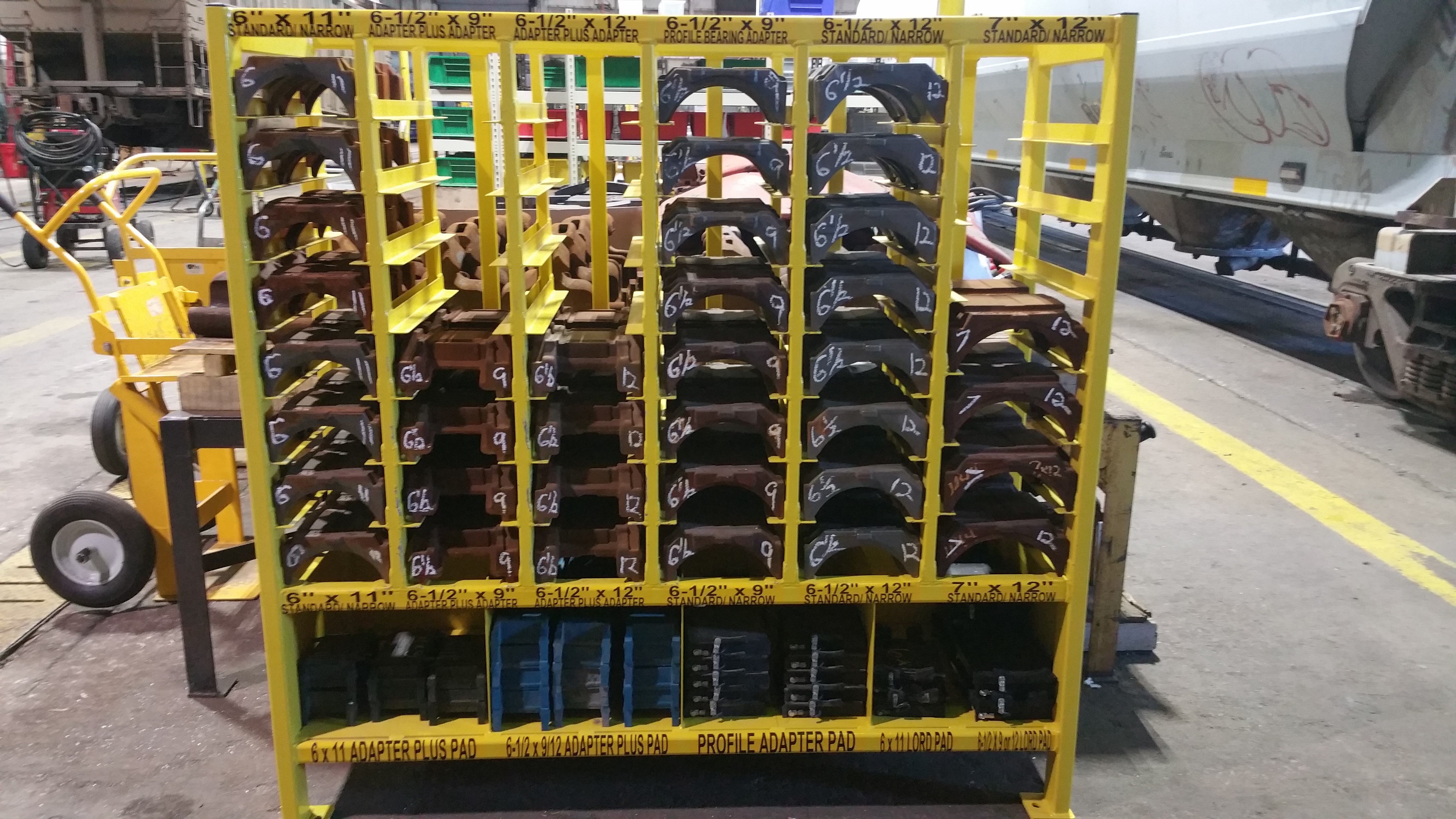 Hydraulic Hose Storage Rack