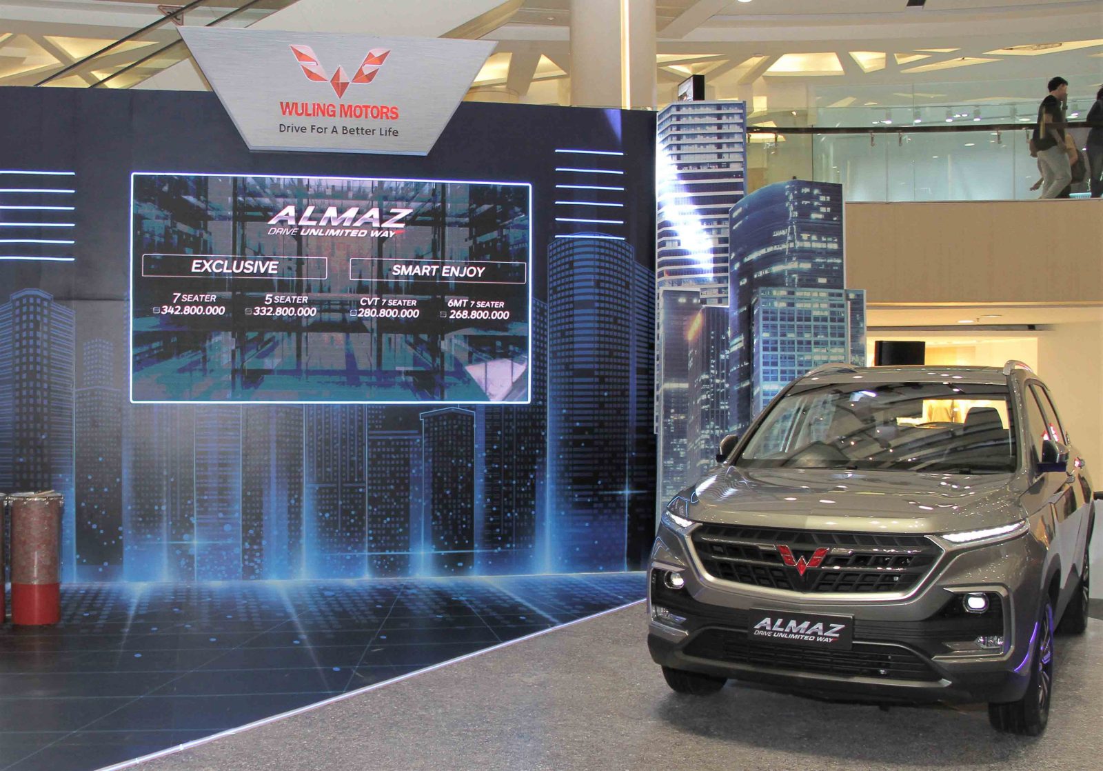 Wuling Officially Presents New Almaz Variant in Surabaya Wuling