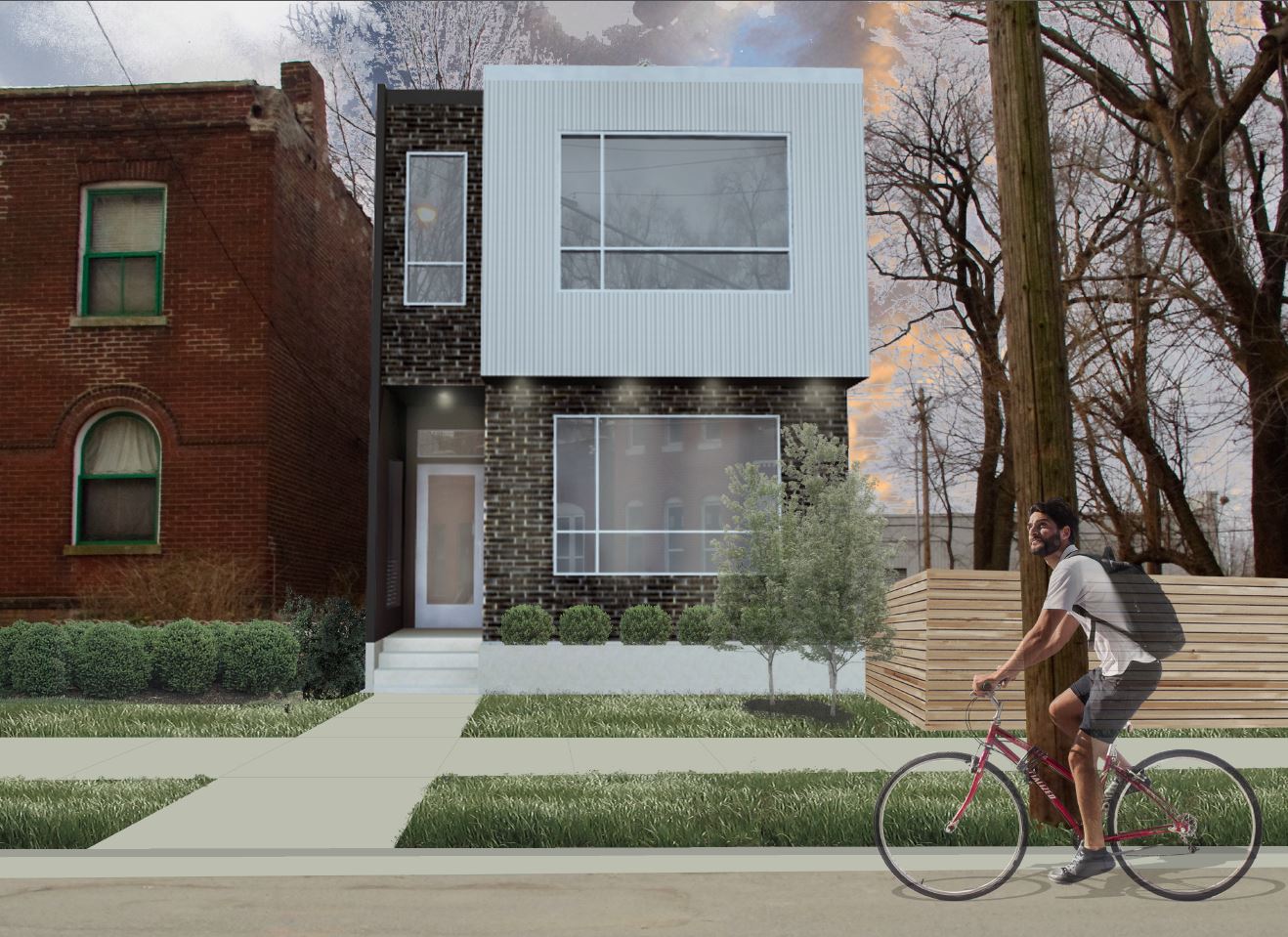 New Homes in Forest Park Southeast Medical Center Redevelopment