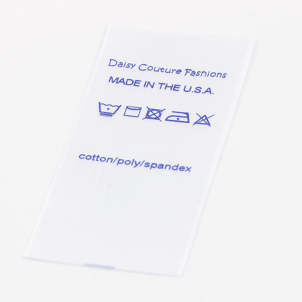 Photo gallery of laundry and care labels