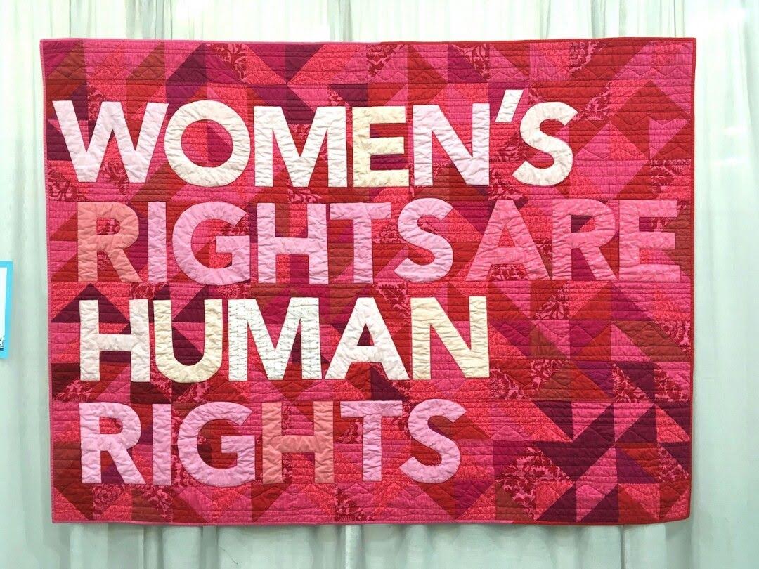 Feminist Quilt Women’s Rights Are Human Rights