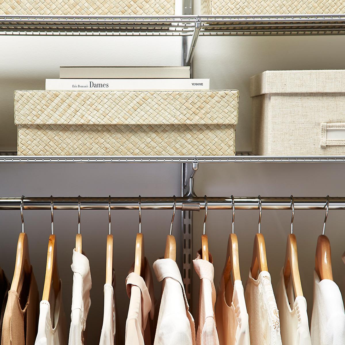 Elfa WalkIn Closet Platinum Wurth Organizing