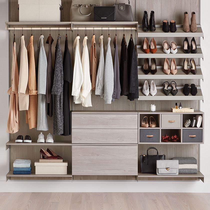 Avera Custom Closets at The Container Store Stone Wurth Organizing