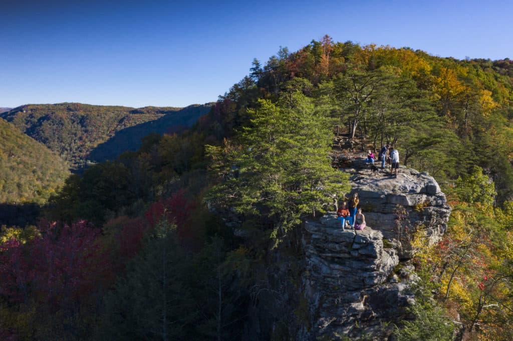 Exploring the Stunning Colors of Fall Hiking in the New River