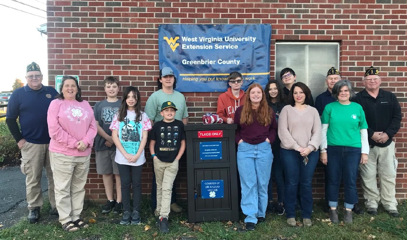 Life is Good 4H Club partners with American Legion to properly dispose