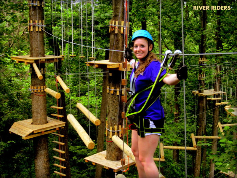 Learning the ropes at River Riders West Virginia Explorer